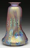 Loetz, Phaenomen Decorated Vase, All set against a bronze iridescent background