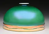 Green Intarsia Shade by Alexander Joseph von Steuben, sold Jun 2016