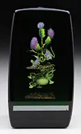 Cloistered Botanical Sculpture by Paul Stankard, sold Jun 2016
