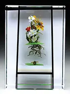 Botanical Sculpture by Paul Stankard, sold Jun 2016