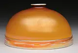 Brown Aurene Intarsia Shade by Alexander Joseph von Steuben, sold Jun 2016