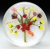 Brandywine Paperweight by Paul Stankard, Paperweight signed “Experimental” at base, “A928 1979” with an interior “S” cane, sold Jun 2016
