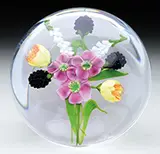 Sippewisett Bouquet by Paul Stankard, sold Jun 2016