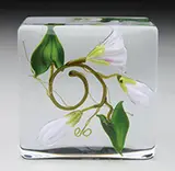 Botanical Paperweight by Paul Stankard, sold Jun 2016