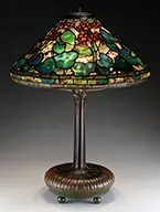 Tiffany Studios, Geranium Table Lamp