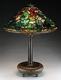 Geranium Table Lamp by Tiffany Studios, sold Jun 2016