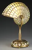 Nautilus Desk Lamp by Tiffany Studios, sold Jun 2016