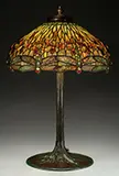 Drophead Dragonfly Table Lamp by Tiffany Studios, sold Jun 2016