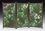 Grapevine Tea Screen by Tiffany Studios, sold Jun 2016