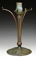 Lamp Base by Tiffany Studios, sold Jun 2016