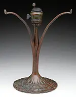 Lamp Base by Tiffany Studios, sold Jun 2016
