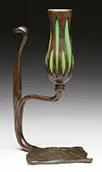Cobra Candle Holder by Tiffany Studios, sold Jun 2016
