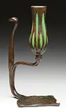 Cobra Candle Holder by Tiffany Studios, sold Jun 2016