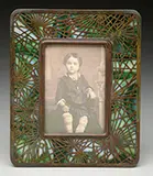 Pine Needle Picture Frame by Tiffany Studios, sold Jun 2016