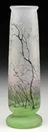 Rain Scene Vase by Daum, sold Jun 2016