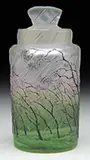 Rain Scene Stoppered Bottle by Daum, sold Jun 2016