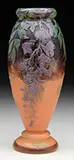 Cameo Wisteria Vase by Daum, sold Jun 2016