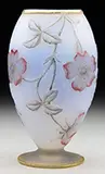 Daum, Cameo and Wheel-Carved Floral Vase