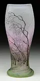 Rain Scene Vase by Daum, sold Jun 2016