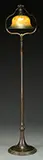 Floor Lamp with Quezal Shade by Tiffany Studios, sold Jun 2016
