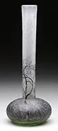 Rain Scene Vase by Daum, sold Jun 2016