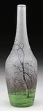 Rain Scene Vase by Daum, sold Jun 2016