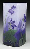 Violet Cameo and Enameled Vase by Daum, sold Jun 2016