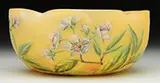 Daum, Cameo & Enameled Bowl