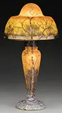 Winter Scene Lamp by Daum, sold Jun 2016