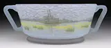 Enameled Bowl by Daum, sold Jun 2016