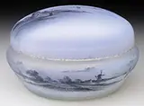 Daum, Covered Powder Jar