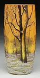 Winter Scene Vase by Daum, sold Jun 2016
