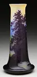 Mountain Scene Vase by Galle, sold Jun 2016