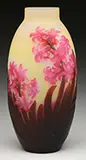 Mold Blown Hyacinth Vase by Galle, sold Jun 2016