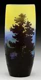 Mountain Scene Vase by Galle, sold Jun 2016