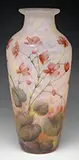 Daum, Cameo and Enameled Vase