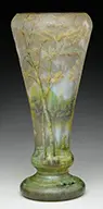 Spring Scene Cameo Vase by Daum, sold Nov 2016