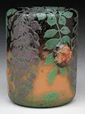 Daum, Wisteria Vase