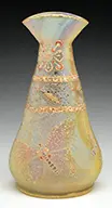Daum, Enameled Vase