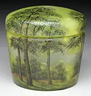 Spring Scene Covered Box by Daum, sold Nov 2016