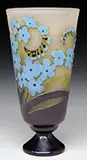 Four Color Cameo Vase by Galle, sold Nov 2016