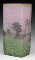 Daum, Prairie Vase