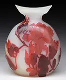 Cameo Glass Vase by Galle, sold Nov 2016
