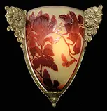 Corner Sconce by Galle, sold Nov 2016
