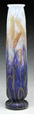 Cameo and Enameled Wheat Vase by Daum, sold Nov 2016