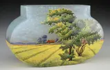 Scenic Pillow Vase by Daum, sold Nov 2016