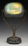 Jeweled Turtleback Desk Lamp by Tiffany Studios, sold Nov 2016