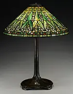 Arrowroot Table Lamp by Tiffany Studios, sold Nov 2016