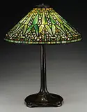 Arrowroot Table Lamp by Tiffany Studios, sold Nov 2016