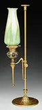 Adjustable Jeweled Candle Lamp by Tiffany Studios, sold Nov 2016